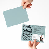 Keep Warm and Drink Cocoa | Winter Christmas | Mailers with Envelopes Mailer Market Dwellings