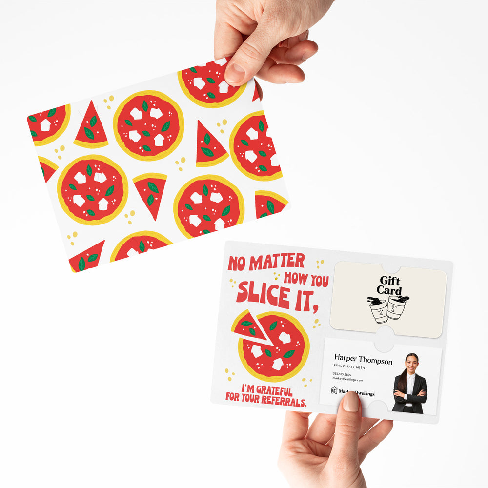 Set of No Matter How You Slice It | Mailers | Envelopes Included | M109-M008-AB Mailer Market Dwellings