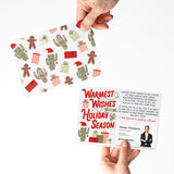 Warmest Wishes This Holiday Season | Real Estate Mailers with Envelopes Mailer Market Dwellings