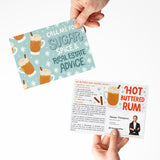 Hot Buttered Rum Recipe | Christmas Winter | Real Estate Mailers with Envelopes Mailer Market Dwellings