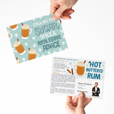 Hot Buttered Rum Recipe | Christmas Winter | Real Estate Mailers with Envelopes Mailer Market Dwellings