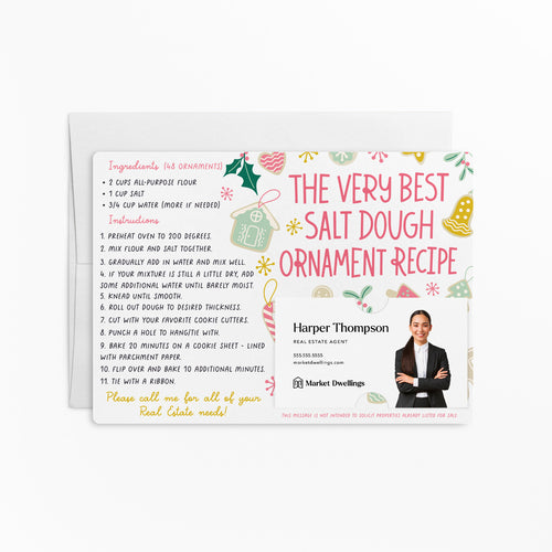 The Very Best Salt Dough Ornament Recipe | Real Estate Mailers with Envelopes Mailer Market Dwellings