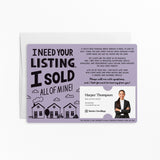 I Need Your Listing, I Sold All Of Mine! | Real Estate Mailers with Envelopes Mailer Market Dwellings