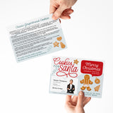 Classic Gingerbread Cookies Recipe Cards | Real Estate Mailers with Envelopes Mailer Market Dwellings