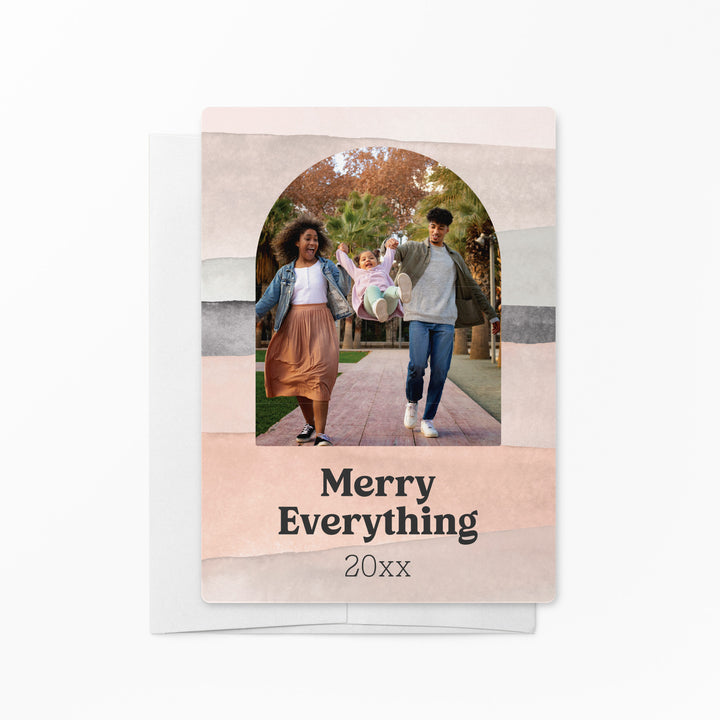 Customizable | Set of Merry Everything Photo Mailers | Envelopes Included | M12-M006 Mailer Market Dwellings