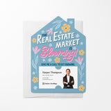 The Real Estate Market Is Blooming! | Spring | Real Estate Mailers with Envelopes Mailer Market Dwellings
