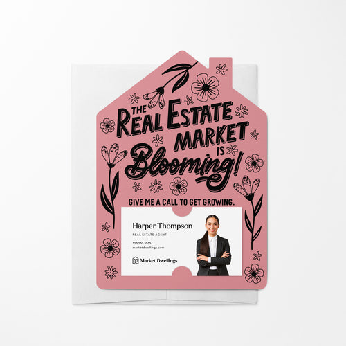 The Real Estate Market Is Blooming! | Spring | Real Estate Mailers with Envelopes Mailer Market Dwellings