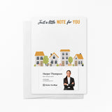 Just a little note for you. | Notecards with Envelopes Mailer Market Dwellings TANGERINE 10