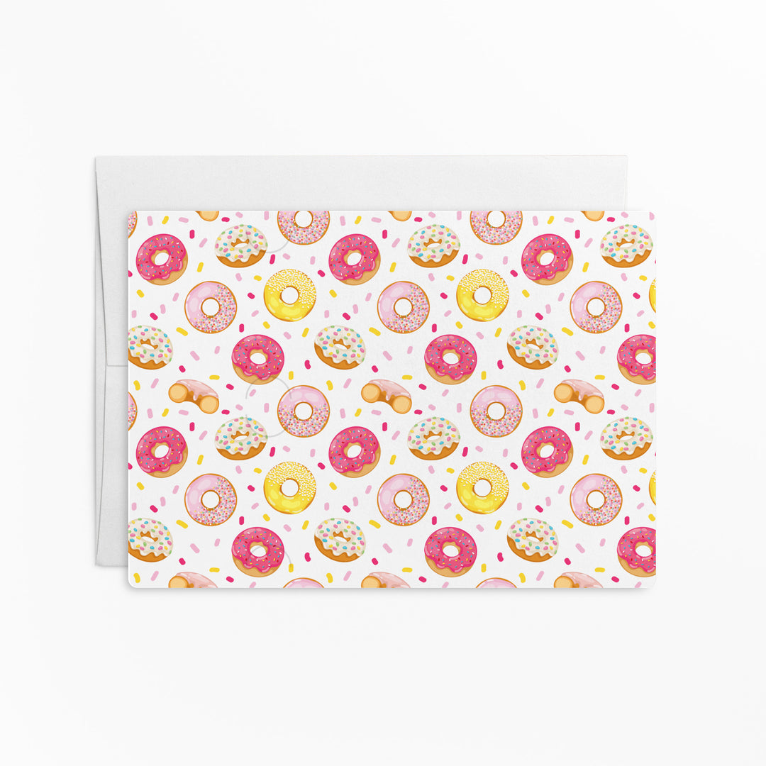 Set of "Donut Forget About Me" Real Estate Gift Card & Business Card Holder Mailers | Envelopes Included | M13-M008 Mailer Market Dwellings