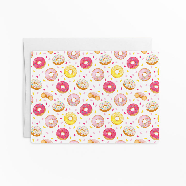 Set of "Donut Forget About Me" Real Estate Gift Card & Business Card Holder Mailers | Envelopes Included | M13-M008 Mailer Market Dwellings