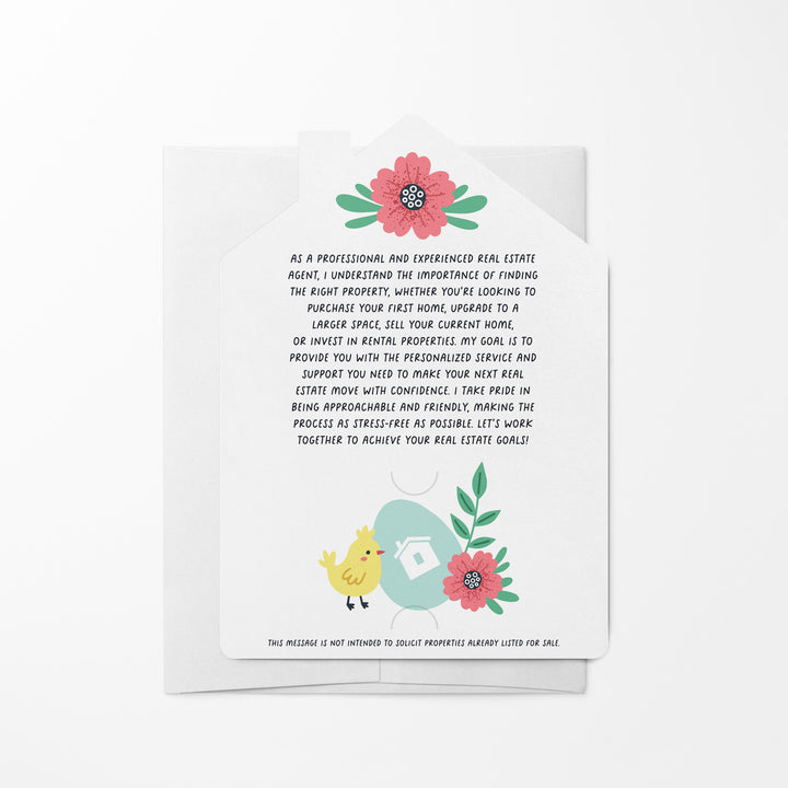 Set of Spring Is An Egg-Cellent Time To Buy Or Sell A Home! | Spring Mailers | Envelopes Included | M130-M001 Mailer Market Dwellings