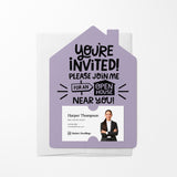 You're Invited! Please Join Me For An Open House Near You! | Real Estate & Mortgage Mailers with Envelopes Mailer Market Dwellings