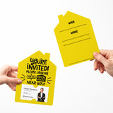 You're Invited! Please Join Me For An Open House Near You! | Real Estate & Mortgage Mailers with Envelopes Mailer Market Dwellings