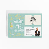 You said yes to the address! | Mailers with Envelopes Mailer Market Dwellings SEAFOAM 10