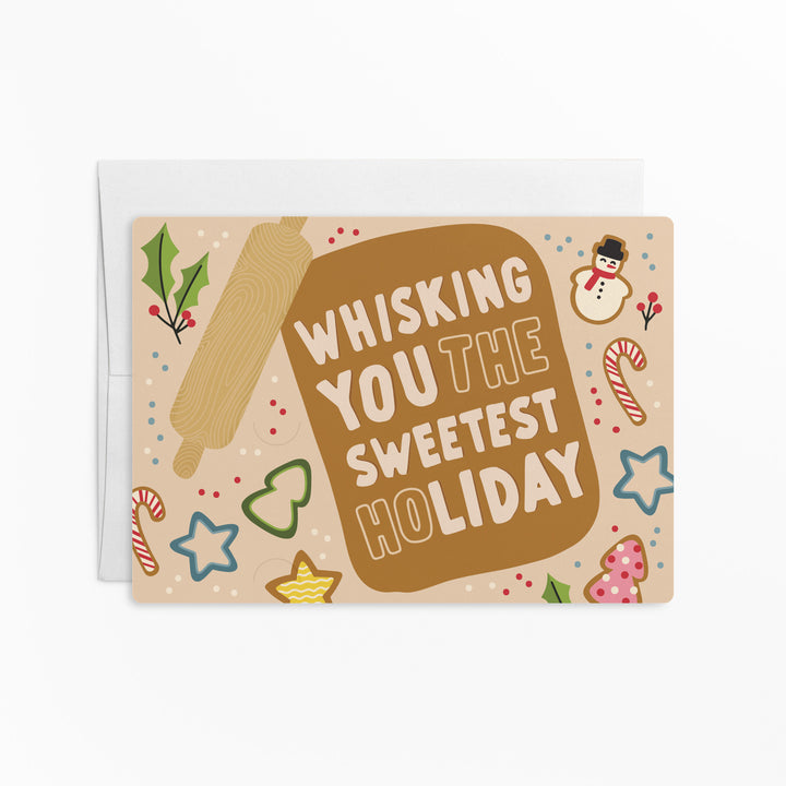 Set of Whisking you the Sweetest Holiday | Christmas Mailers | Envelopes Included | M146-M003 Mailer Market Dwellings