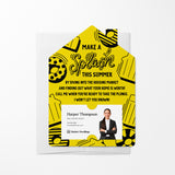 Make a splash this summer | Summer | Real Estate Mailers with Envelopes Mailer Market Dwellings LEMON 10