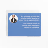 Hello I'm Not Just a Real Estate Agent I'm Your Neighbor | Mailers with Envelopes Mailer Market Dwellings