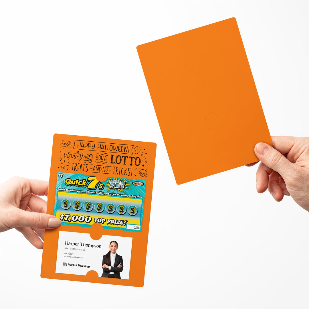 Set of Happy Halloween Lotto Mailers | Envelopes Included Mailer Market Dwellings