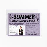 Hello Summer Maintenance Checklist | Real Estate Mailers with Envelopes Mailer Market Dwellings