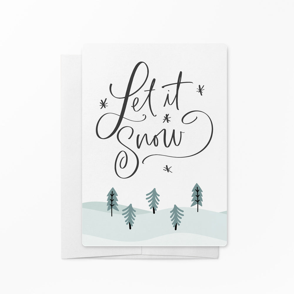 Let It Snow | Mailers with Envelopes Mailer Market Dwellings