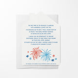 Your Referrals Really Make My Business Sparkle! | 4th Of July | Real Estate Mailers with Envelopes Mailer Market Dwellings