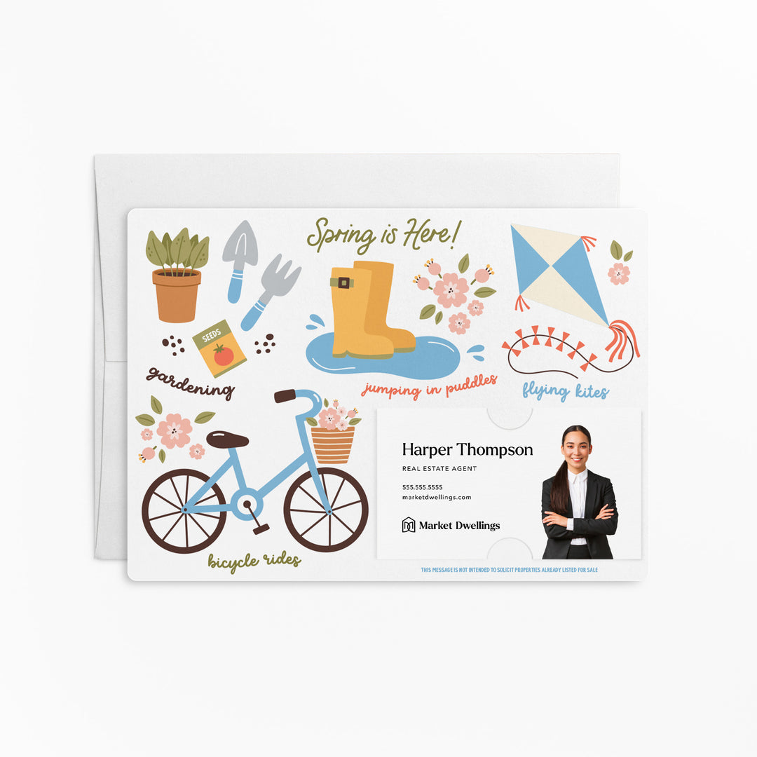 Set of Spring Activities | Spring Mailers | Envelopes Included | M156-M003 Mailer Market Dwellings