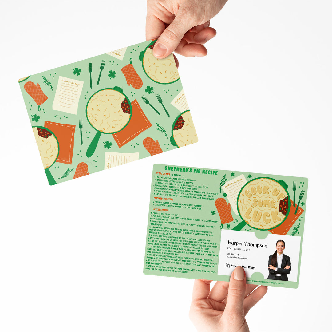 Set of Cook Up Some Luck | St. Patrick's Day Mailers | Envelopes Included | M157-M003 Mailer Market Dwellings