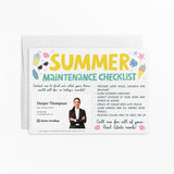 Hello Summer Maintenance Checklist | Real Estate Mailers with Envelopes Mailer Market Dwellings