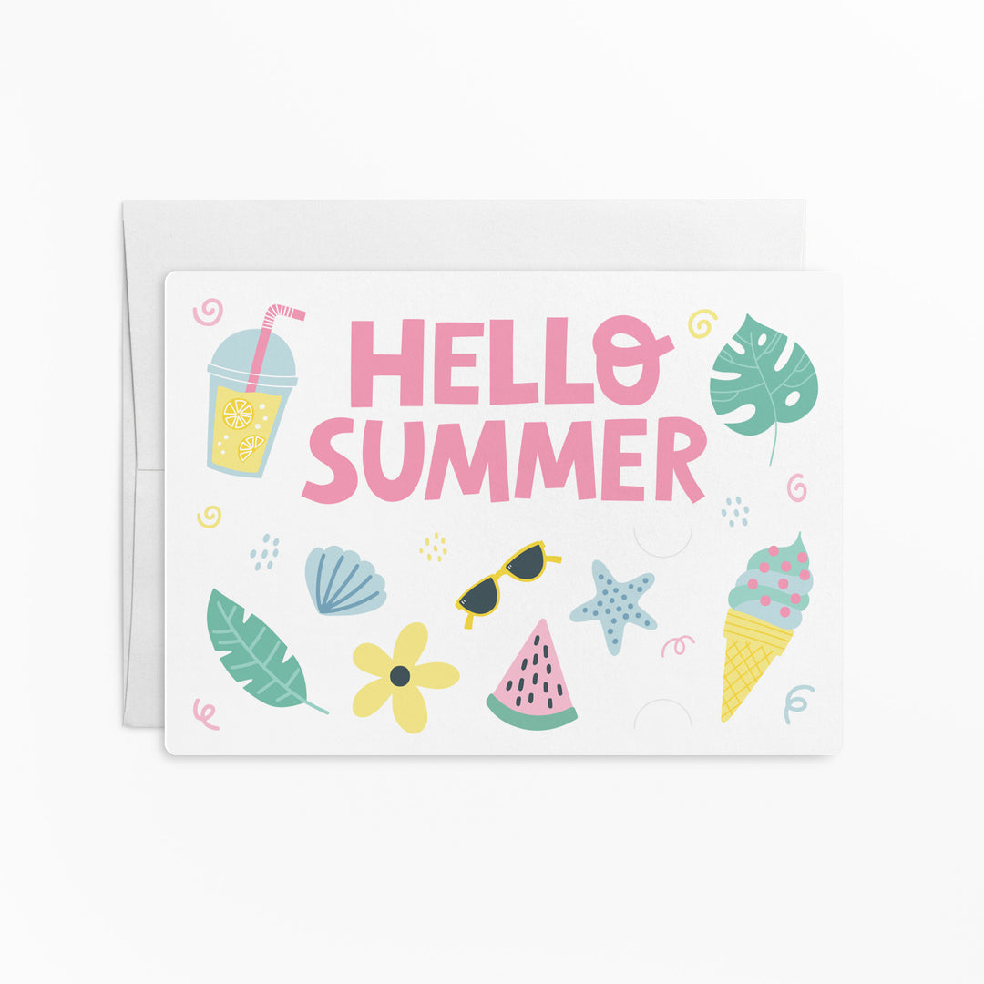 Set of "Hello Summer" Maintenance Checklist Mailers | Envelopes Included | M16-M004 Mailer Market Dwellings