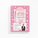 Love-O-Meter | Real Estate Notecards with Envelopes Mailer Market Dwellings