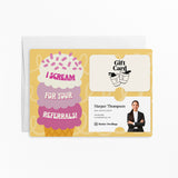 I scream for your referrals! | Mailers with Envelopes Mailer Market Dwellings STRAW-YELLOW 10