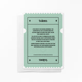 Complimentary Home Valuation Token | Real Estate Notecards with Envelopes Mailer Market Dwellings