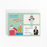 The Best Present This Christmas? A Referral From You | Real Estate Mailers with Envelopes Mailer Market Dwellings SEAFOAM 10