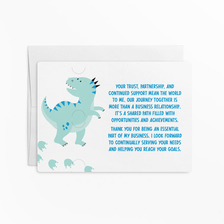 Set of I’m Happy to Have a RAWRR-some Client Like You! | Mailers | Envelopes Included | M185-M008-AB Mailer Market Dwellings