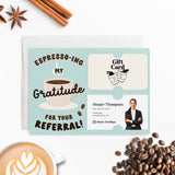 Espresso-ing My Gratitude for Your Referral! | Mailers with Envelopes Mailer Market Dwellings