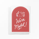 We've Moved! Moving Announcements For Your Clients | with Envelopes Mailer Market Dwellings TERRA COTTA 10