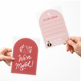 We've Moved! Moving Announcements For Your Clients | with Envelopes Mailer Market Dwellings