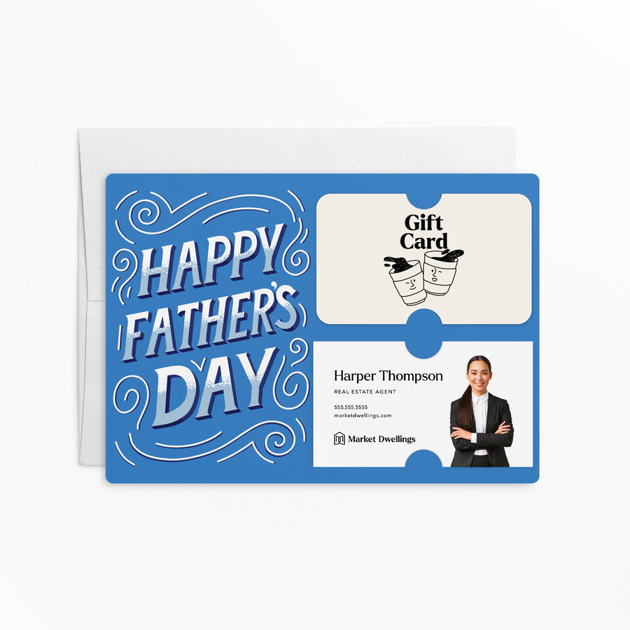 Set of Happy Father's Day | Father's Day Mailers | Envelopes Included | M195-M008 Mailer Market Dwellings