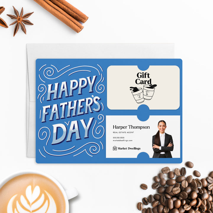 Set of Happy Father's Day | Father's Day Mailers | Envelopes Included | M195-M008 Mailer Market Dwellings