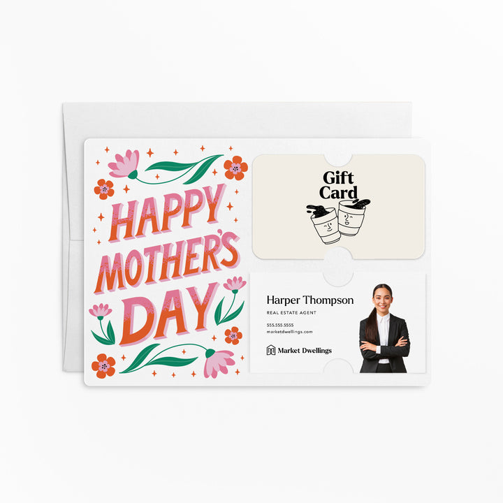 Set of Happy Mother's Day | Mother's Day Mailers | Envelopes Included | M196-M008 Mailer Market Dwellings