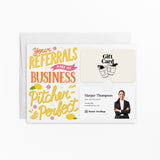 Your Referrals Make My Business Pitcher-Perfect! | Real Estate Mailers with Envelopes Mailer Market Dwellings