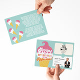 Scoops Of Appreciation For Your Referrals! | Real Estate Mailers with Envelopes Mailer Market Dwellings