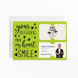 Your Referral Made My Heart Smile | Mailers with Envelopes Mailer Market Dwellings
