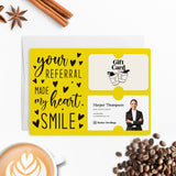 Your Referral Made My Heart Smile | Mailers with Envelopes Mailer Market Dwellings