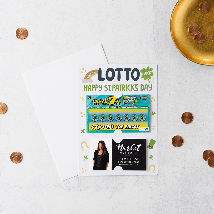 Lotto Luck, Teacher Appreciation, Lottery Ticket Holder, Teacher Thank You