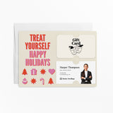 Treat Yourself, Happy Holidays | Mailers with Envelopes Mailer Market Dwellings CREAM 10