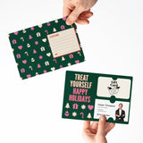 Treat Yourself, Happy Holidays | Mailers with Envelopes Mailer Market Dwellings GREEN 10