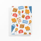 Real Estate Stationery Notecards | Notecards with Envelopes Mailer Market Dwellings