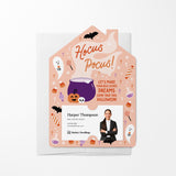 Hocus Pocus! Let's Make Your Real Estate Dreams Come True This Halloween! | Halloween | Real Estate Mailers with Envelopes Mailer Market Dwellings ORANGE 10