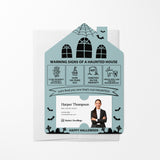 Halloween Warning Signs of a Haunted House | Real Estate Mailers with Envelopes Mailer Market Dwellings